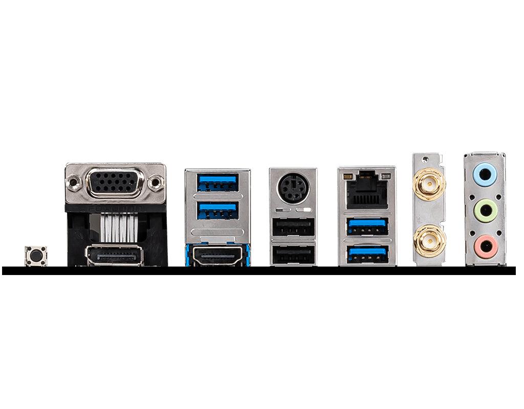 MSI AMD B550 | AM4 | 4x DDR4 | DP | VGA | SATA III | M.2 | USB 3.2 | 1G LAN | Micro-ATX | 244x244 mm (B550M PRO-VDH WIFI)