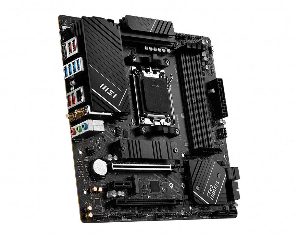 MSI AMD B650 | PRO B650M-A WIFI | AM5 | 4DDR5 | 2PCI-Ex16 | 1PCI-Ex1 | 2M.2 | 4xSATA3 (PRO B650M-A WIFI)