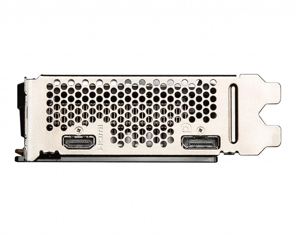 MSI AMD Radeon RX 6500 XT | 4GB GDDR6 | 64 bit | PCI Express 4.0 | 1 x HDMI (2.1) | 1 x DP (1.4a) | DirectX 12.0 | OpenGL 4.6 | VR | 107W (RADEON RX 6500 XT MECH 2X 4G OC)