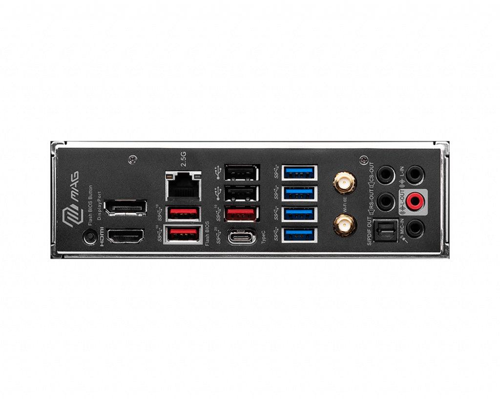 MSI ATX | AMD B650 chipset | Socket AM5 | 4xDDR5 | 7.1ch audio | 2.5-Gigabit LAN | Wi-Fi | Bluetooth 5.2 (MAG B650 TOMAHAWK WIFI)