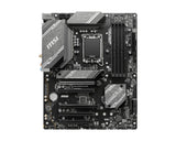 MSI INTEL B760 | DDR5 max 192GB | CPU Socket LGA 1700 | 2x PCIe 4.0 x16 | 3x PCIe 3.0 x1 2.1 | DisplayPort 1.4 | M.2 Gen4 | SATA 6Gbps | 2.5Gbps LAN | Wi-Fi 6E | Bluetooth 5.3 (B760 GAMING PLUS WIFI)