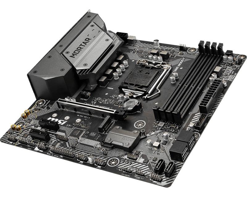 MSI LGA 1151 | Intel B365 Chipset | 4 x DDR4 Max 64GB | PCIe 3.0 x16 | PCIe 3.0 x1 1.4 | SATA 6Gb|s | M.2 | I219-V Gigabit LAN (B365M MORTAR)