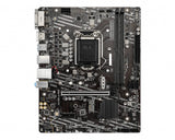 MSI LGA 1200 | Intel H410 Chipset | 2 x DDR4-SDRAM up to 64GB | 1 x RJ-45 | 4 x SATA III | UEFI AMI | Micro ATX (H410M-A PRO)