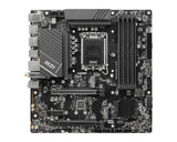 MSI LGA 1700 | Intel B760 | 4x DDR5 | 6800 MHz | 2x HDMI | 2x DisplayPort | 4x SATA 6G | mATX (PRO B760M-A WIFI)