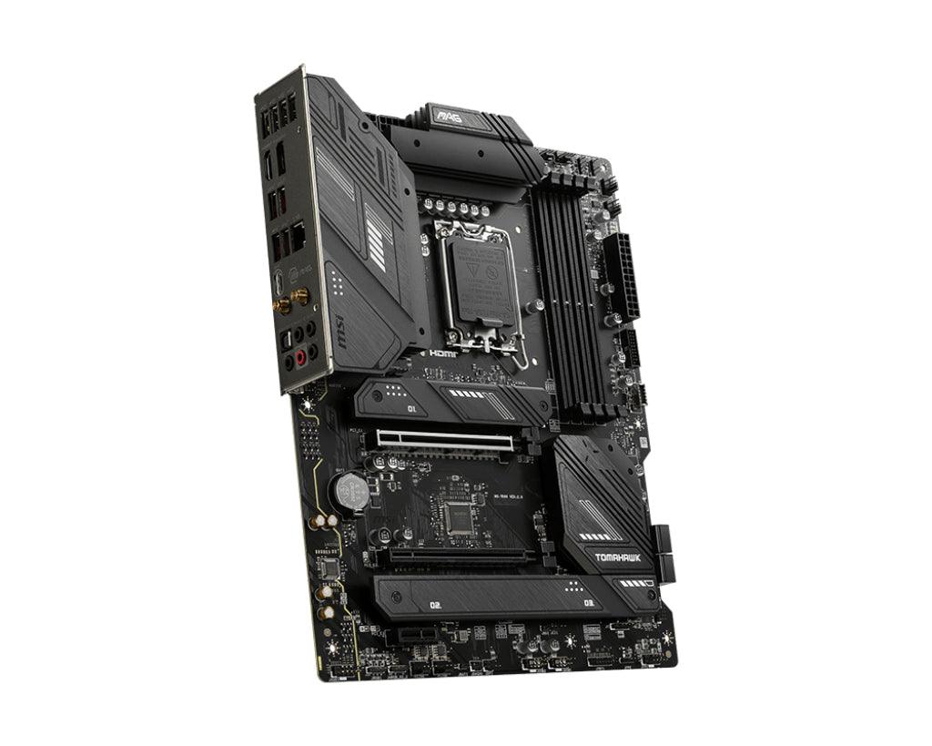MSI LGA 1700 | Intel B760 | 4x DDR5 | 7000 MHz | 1x HDMI | 1x DisplayPort | 4x SATA 6G | ATX (MAG B760 TOMAHAWK WIFI)