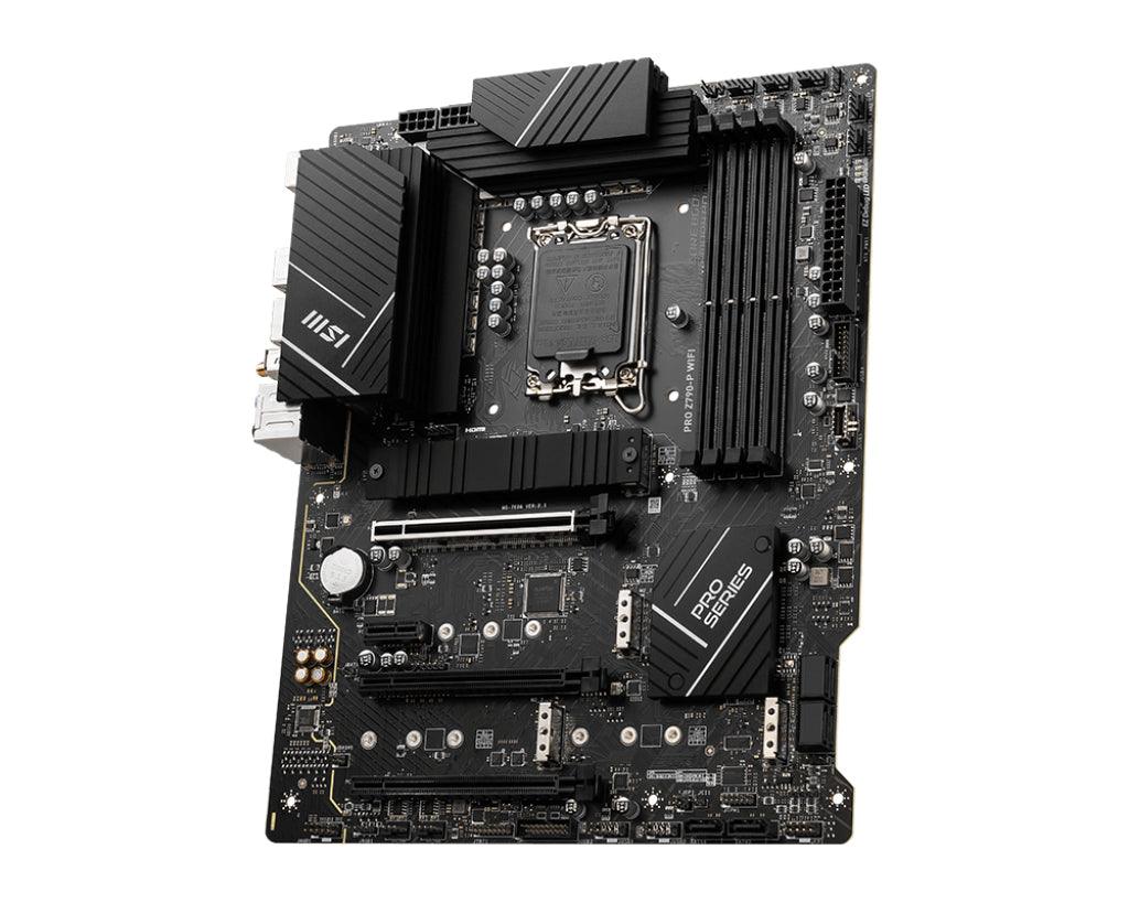 MSI LGA 1700 | Z790 | 4x DDR5 | Wi-Fi 6E | 1x HDMI | 1x DisplayPort | 2.5G LAN | ATX | UEFI AMI BIOS (PRO Z790-P WIFI)