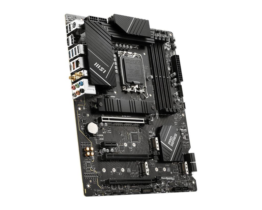 MSI LGA 1700 | Z790 | 4x DDR5 | Wi-Fi 6E | 1x HDMI | 1x DisplayPort | 2.5G LAN | ATX | UEFI AMI BIOS (PRO Z790-P WIFI)