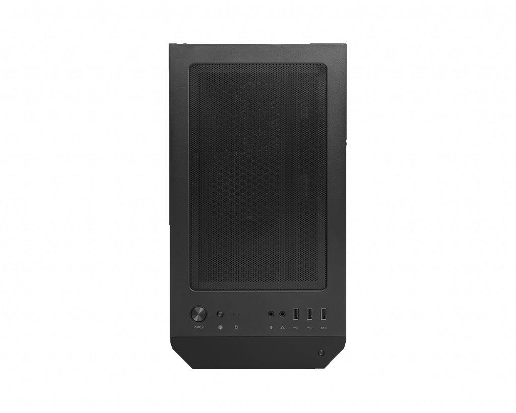 MSI Micro ATX Case | 1x USB 3.2 | 2x USB 2.0 | 1x Audio | 1x Mic | 4x PCI-E | 2x 2.5' | 2x 3.5' | Micro ATX | Mini ITX (MAG FORGE M100R)