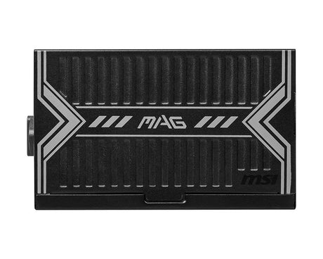 MSI MSI MAG A650BN UK PSU '650W | 80 Plus Bronze certified | 12V Single-Rail | DC-to-DC Circuit | 120mm Fan | Non-Modular | Sleeved Cables | ATX Power Supply Unit | UK Powercord | Black' (MAG A650BN)