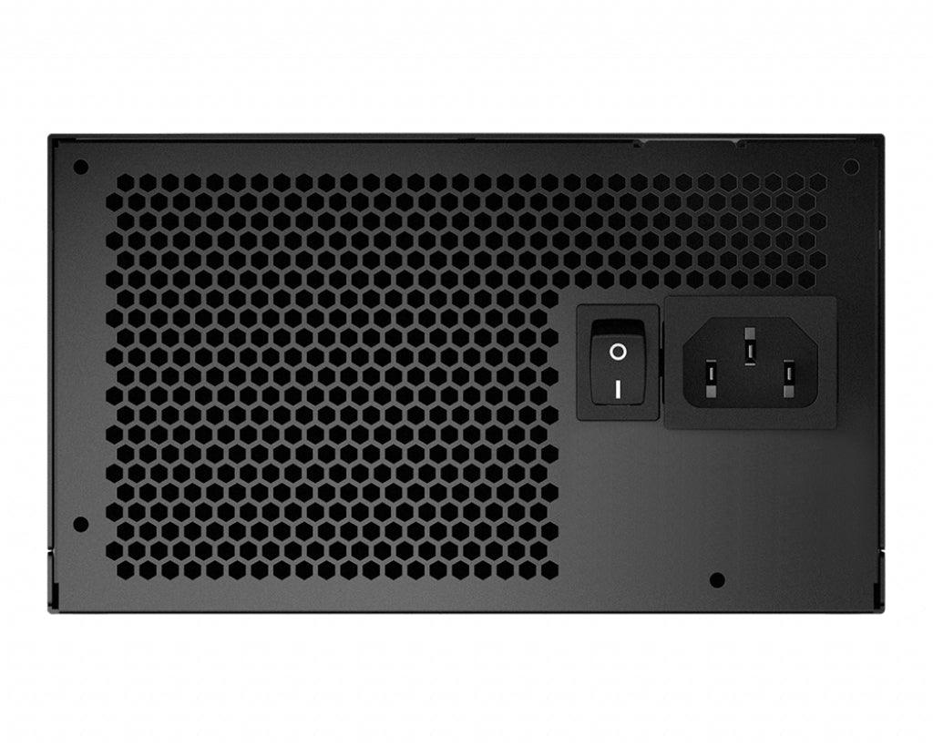 MSI MSI MPG A850GF UK PSU '850W | 80 Plus Gold certified | Fully Modular | 100% Japanese Capacitor | Flat Cables | ATX Power Supply Unit | UK Powercord | Black | Support Latest GPU' (MPG A850GF)