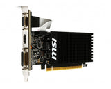 MSI NVIDIA GeForce GT 710 | PCI Express 2.0 | 1GB DDR3 64-bit | 19W | VGA | 1x HDMI | 1x DL-DVI-D (GT 710 1GD3H LP)