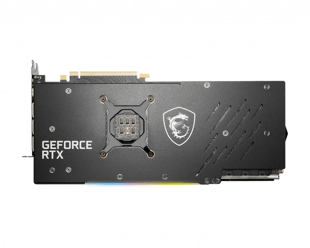 MSI NVIDIA GeForce RTX 3080 | 10GB GDDR6X | 320 bit | PCI Express 4.0 | 1 x HDMI (2.1) | 3 x DP (1.4a) | CUDA | DirectX 12.0 | OpenGL 4.6 | VR | 370W (RTX 3080 GAMING Z TRIO 10G LHR)