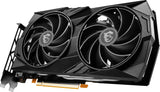 MSI NVIDIA GeForce RTX 4060 | 2475MHz | 8GB GDDR6 | 128 bit | PCI Express 4.0 | 1 x HDMI (2.1a) | 3 x DP (1.4a) | CUDA | DirectX 12 Ultimate | OpenGL 4.6 | 115W (GEFORCE RTX 4060 GAMING X 8G)