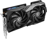 MSI NVIDIA GeForce RTX 4060 | 2475MHz | 8GB GDDR6 | 128 bit | PCI Express 4.0 | 1 x HDMI (2.1a) | 3 x DP (1.4a) | CUDA | DirectX 12 Ultimate | OpenGL 4.6 | 115W (GEFORCE RTX 4060 GAMING X 8G)