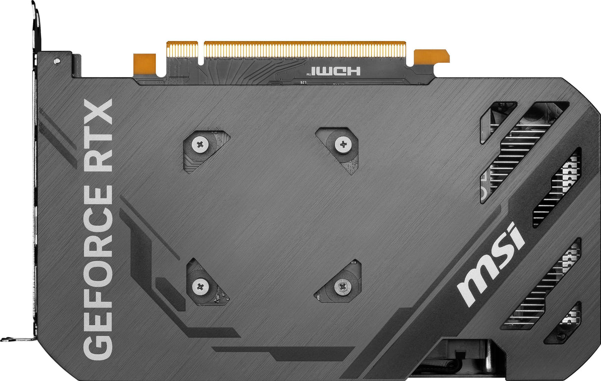 MSI NVIDIA GeForce RTX 4060 | 8GB GDDR6 | 128 bit | PCI Express 4.0 | 1 x HDMI (2.1a) | 3 x DP (1.4a) | CUDA | DirectX 12 Ultimate | OpenGL 4.6 | 115W (GEFORCE RTX 4060 VENTUS 2X BLACK 8G OC)