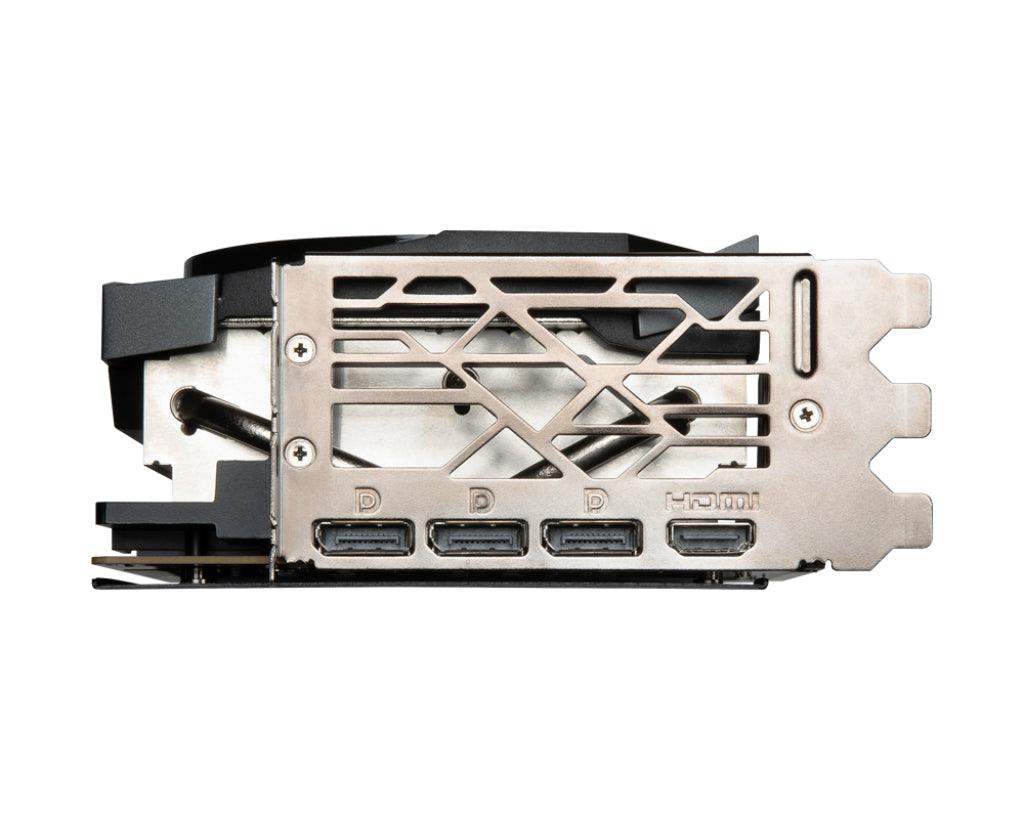 MSI NVIDIA GeForce RTX 4080 | 16GB GDDR6X | 256 bit | PCI Express 4.0 | 1 x HDMI (2.1a) | 3 x DP (1.4a) | CUDA | DirectX 1‎2 Ultimate | OpenGL 4.6 | 850W (GEFORCE RTX 4080 16GB GAMING X TRIO)