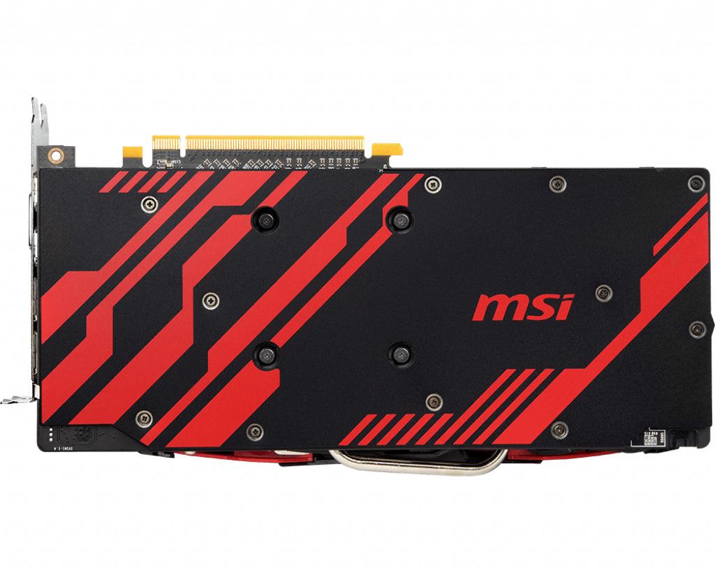 MSI Radeon RX 570 | 8GB GDDR5 | 256-bit | DisplayPort x 2 x 2 | DL-DVI-D | 150 W | 270 x 130 x 40 mm | 892 g (RADEON RX 570 ARMOR MK II 8G OC)