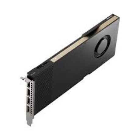 NVIDIA RTX A4000, 16GB, GDDR6 256-bit, 448GB/s, PCIe 4.0 x16, Single Slot, 4x DisplayPort 1.4a, 140W, Ampere