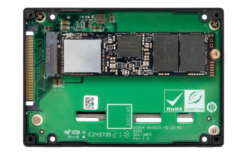 QNAP 1 x M.2 2280 PCIe 4.0 x4 NVMe SSD | 100.4 × 69.85 × 15 mm | 104.5 g (QDA-UMP4)