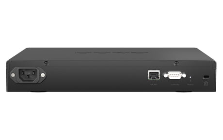 QNAP 16x 25GbE SFP28 | 1x 10GbE RJ45 | Web Managed | 100-240VAC | 50|60 Hz | 2.15 kg (QSW-M5216-1T)