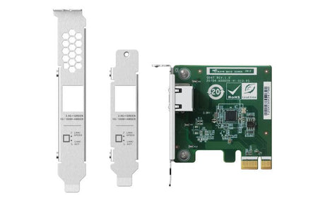QNAP 2.5G LAN | RJ-45 | PCIe x1 2.0 | (QXG-2G1T-I225)
