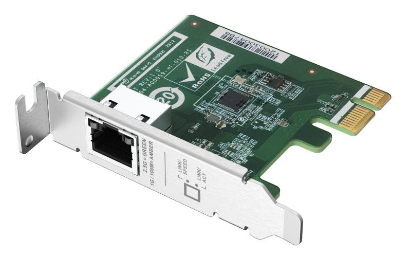 QNAP 2.5G LAN | RJ-45 | PCIe x1 2.0 | (QXG-2G1T-I225)