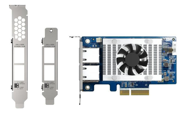 QNAP 2x 10G RJ-45 | PCIe 3.0 x4 | Intel X710 (QXG-10G2T-X710)