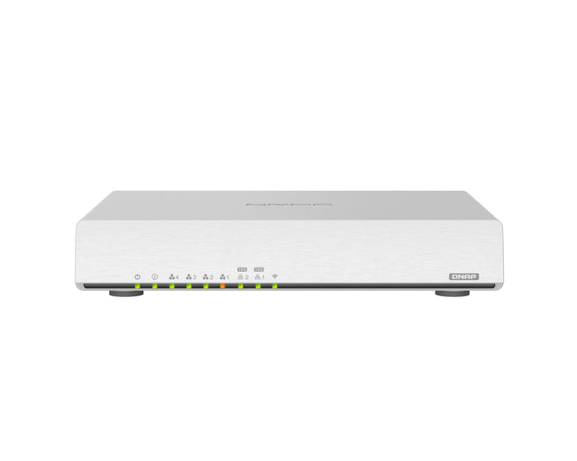 QNAP 2x 10GBASE-T | 4x 1GbE | 2.4G|5G | Qualcomm IPQ8072A Hawkeye 2 Quad-core 2.2 GHz | 1 GB | 4GB eMMC | USB 3.2 | 12V DC | 1.9 kg (QHORA-301W)