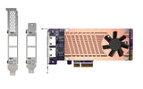QNAP 2x 2.5GBASE-T | 2 x M.2 2280 | PCIe Gen3 x4 | 152.65x68.9x20.6 mm (QM2-2P2G2T)