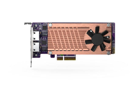 QNAP 2x 2.5GBASE-T | 2 x M.2 2280 | PCIe Gen3 x4 | 152.65x68.9x20.6 mm (QM2-2P2G2T)