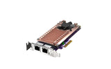 QNAP 2x 2.5GBASE-T | 2 x M.2 2280 | PCIe Gen3 x4 | 152.65x68.9x20.6 mm (QM2-2P2G2T)