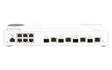 QNAP 4 x SFP+|RJ45 | 6 x RJ-45 | Web | 16K | 110Gbps | 1.15 kg (QSW-M2106-4C)