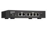 QNAP 4x RJ-45 2.5GbE | 2x 10GbE RJ-45 | Unmanaged | 12V DC | 1 A | 0.722 kg (QSW-2104-2T)