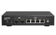 QNAP 4x RJ-45 2.5GbE | 2x 10GbE SFP+ | Unmanaged | 12V DC | 1 A | 0.713 kg (QSW-2104-2S)