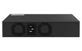 QNAP 6 port 2.5Gbps | 2 ports 10GbE SFP+ | 2 ports 10GbE RJ45 | web managed switch | half-rackmount design | 2 Years WTY (QSW-M2106R-2S2T)