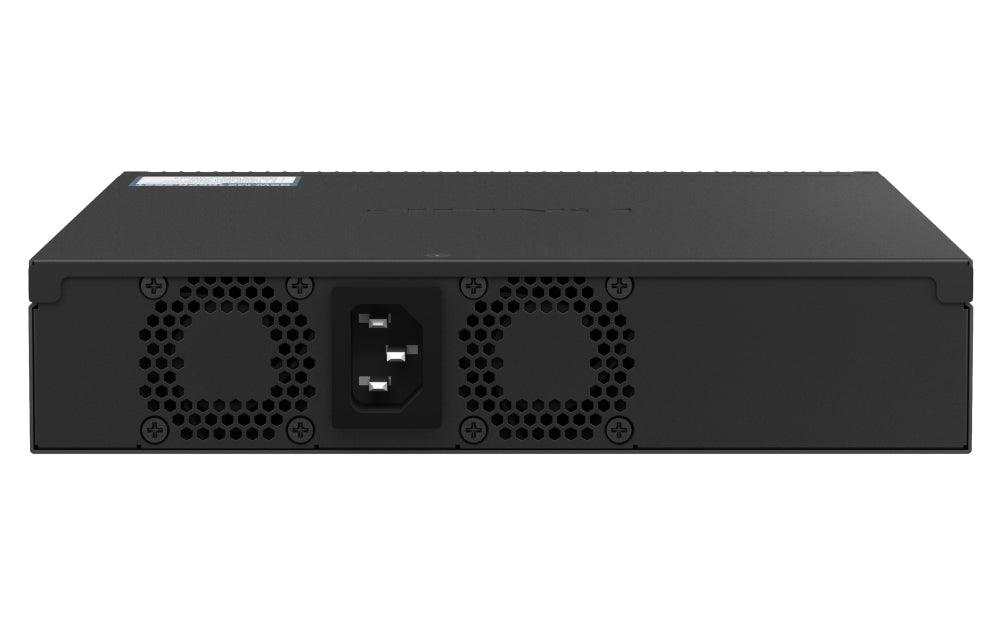 QNAP Half-width Rackmount 10GbE and 2.5GbE PoE++ Layer 2 Web Managed Switch for New-generation Wi-Fi Deployment (QSW-M2106PR-2S2T)