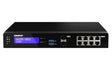 QNAP Intel Atom C3558R 4-core 2.4 GHz | 8GB DDR4 2400MHz Non-ECC UDIMM | 8 x RJ-45 | 2 x SFP+ | 2 x M.2 | USB (QUCPE-3032-C3558R-8G)