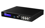 QNAP Intel Atom C3558R 4-core 2.4 GHz | 8GB DDR4 2400MHz Non-ECC UDIMM | 8 x RJ-45 | 2 x SFP+ | 2 x M.2 | USB (QUCPE-3032-C3558R-8G)