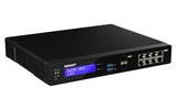QNAP Intel Atom C3558R 4-core 2.4 GHz | 8GB DDR4 2400MHz Non-ECC UDIMM | 8 x RJ-45 | 2 x SFP+ | 2 x M.2 | USB (QUCPE-3032-C3558R-8G)