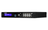 QNAP Intel Atom C3558R 4-core 2.4 GHz | 8GB DDR4 2400MHz Non-ECC UDIMM | 8 x RJ-45 | 2 x SFP+ | 2 x M.2 | USB (QUCPE-3032-C3558R-8G)
