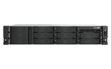 QNAP Intel Atom C5125 8-core processor | 2.8GHz | 64-bit x86 | 8 GB DDR4 | Flash Memory 5GB | Hot-swap | 2.5G|1G|100M | 2U | 250W PSU | 100 - 240V | Black (TS-855EU-8G)