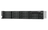 QNAP Intel Atom C5125 8-core processor | 2.8GHz | 64-bit x86 | 8 GB DDR4 | Flash Memory 5GB | Hot-swap | 2.5G|1G|100M | 2U | 250W PSU | 100 - 240V | Black (TS-855EU-8G)