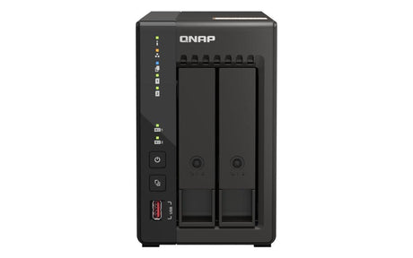 QNAP Intel Celeron J6412 | Intel UHD Graphics | 2 x SO-DIMM DDR4 | 2x RJ45 | 2x USB 2.0 | 2x USB 3.2 Gen 2 | 2x HDMI | Tower | QVR Pro OS (QVP-21C)