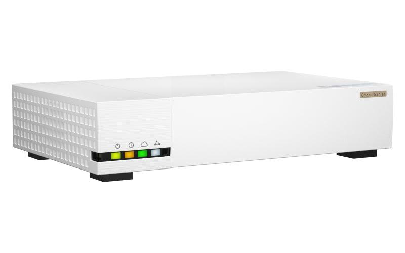 QNAP Marvell CN9130 Quad Core Armv8 Cortex-A72 | 9 x RJ-45 | 10GbE max | 4GB DDR4 | 4GB eMMC | USB 3.2 Gen 1 | 1.08 kg (QHORA-322)