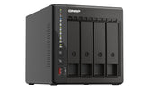 QNAP QVP-41C NAS|storage server Tower Ethernet LAN Black J6412 (QVP-41C)