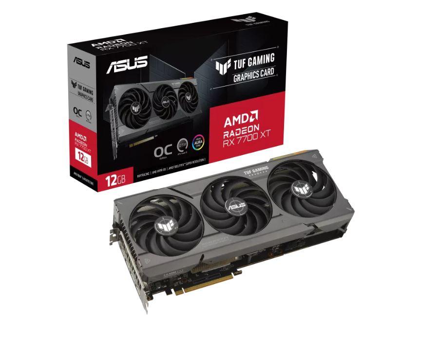 ASUS AMD Radeon TUF-RX7700XT-O12G-GAMING OC Edition 12GB GDDR6
