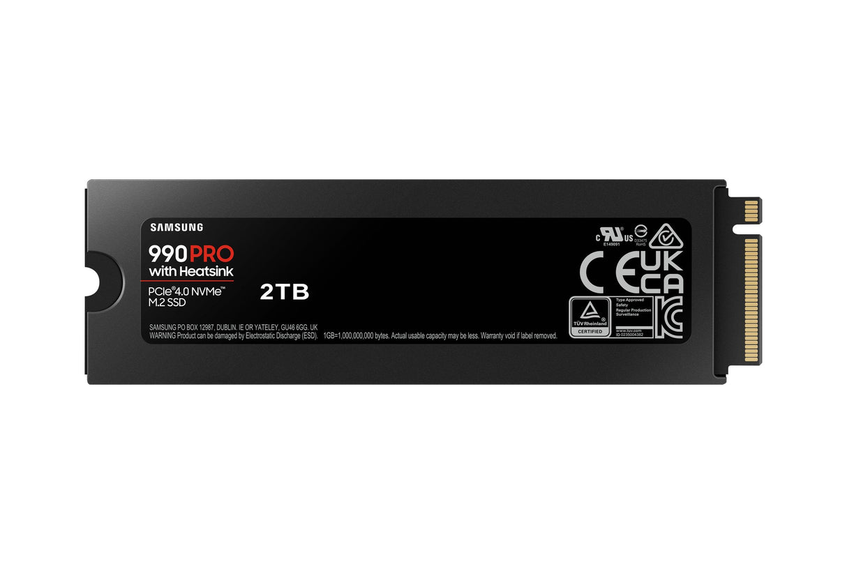 SAMSUNG 2 TB | M.2 (2280) | PCIe Gen 4.0 x4 | NVMe | V-NAND 3-bit MLC 2.0 | 80 x 24.3 x 8.2 mm (MZ-V9P2T0CW)