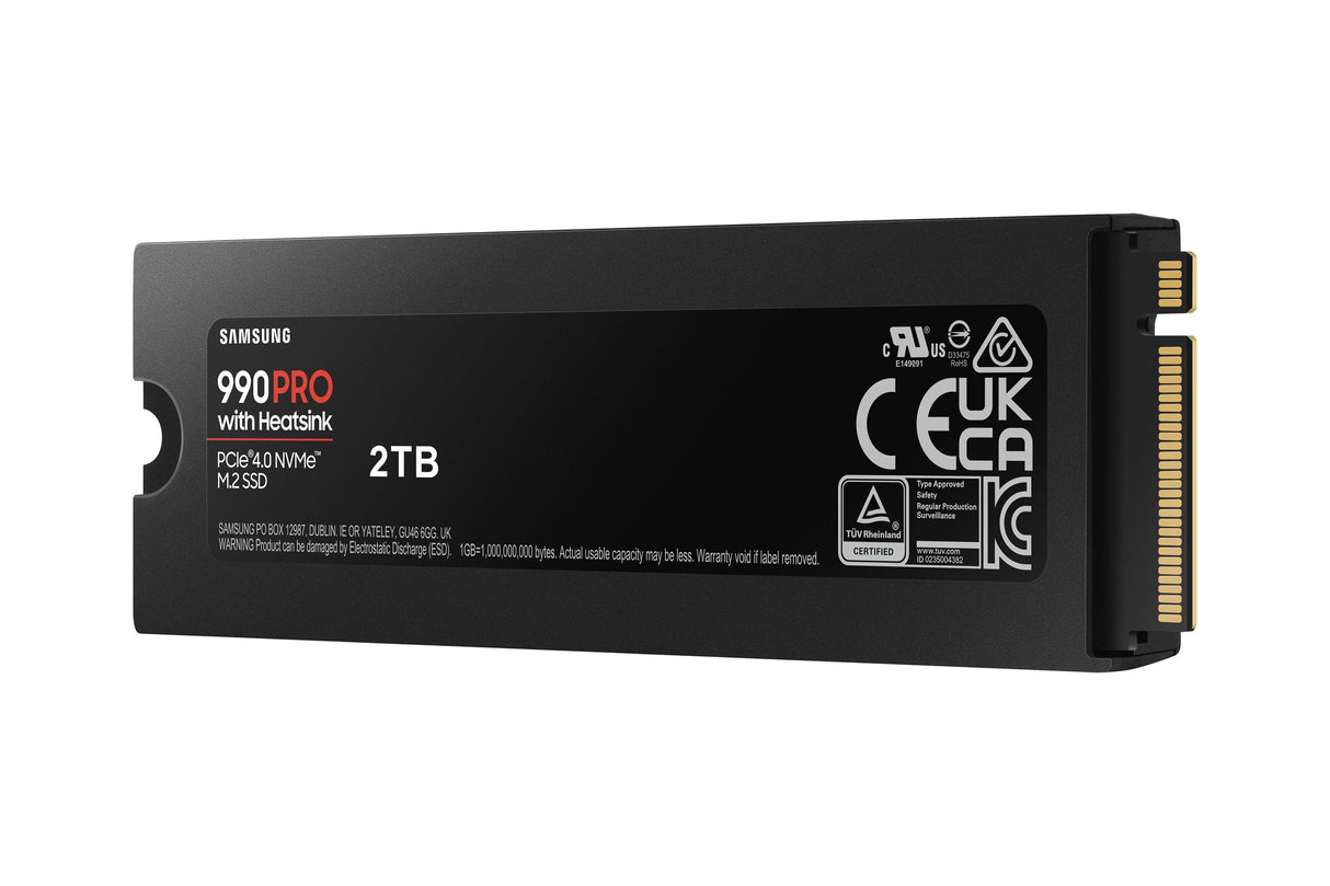 SAMSUNG 2 TB | M.2 (2280) | PCIe Gen 4.0 x4 | NVMe | V-NAND 3-bit MLC 2.0 | 80 x 24.3 x 8.2 mm (MZ-V9P2T0CW)