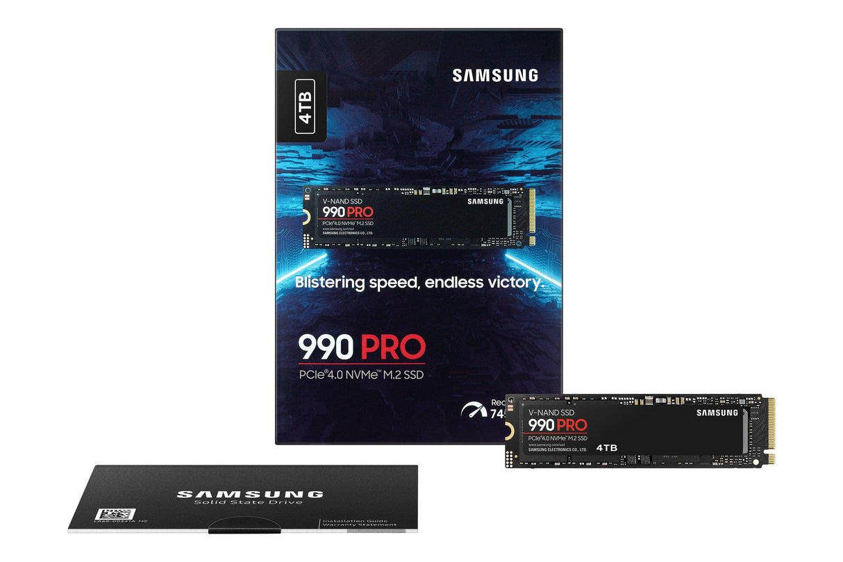 SAMSUNG 4 TB | M.2 x4 | NVMe 2.0 | V-NAND MLC (MZ-V9P4T0BW)
