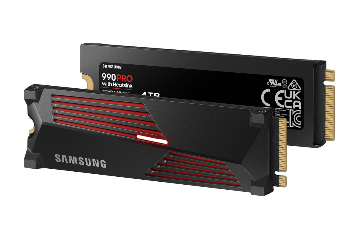 SAMSUNG 4 TB | V-NAND TLC | PCIe Gen 4.0 x4 | NVMe 2.0 | M.2 (2280) | 28 g (MZ-V9P4T0CW)